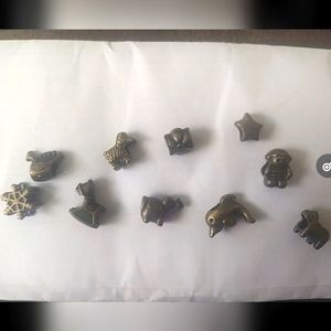TIBETAN SILVER SLIDER CHARMS LOT❤️MSRP$100